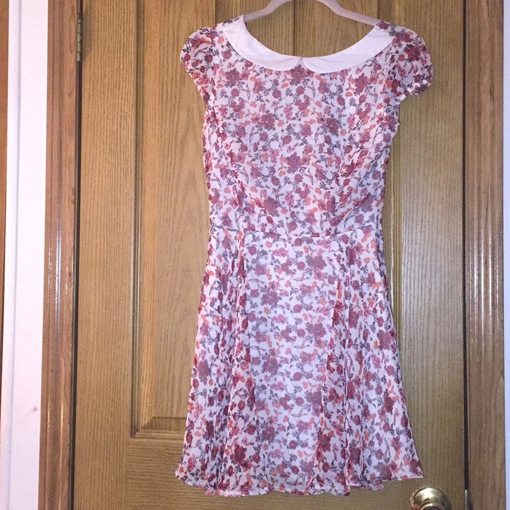 Zara floral dress